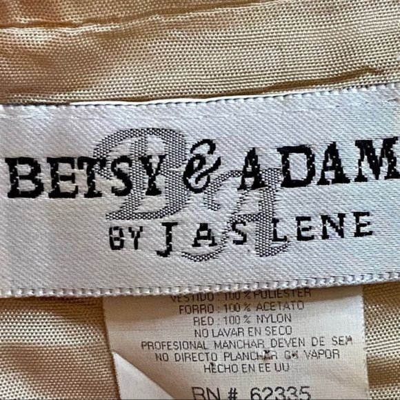 Betsy & Adam White Polka Dot Dress - Picture 5 of 15